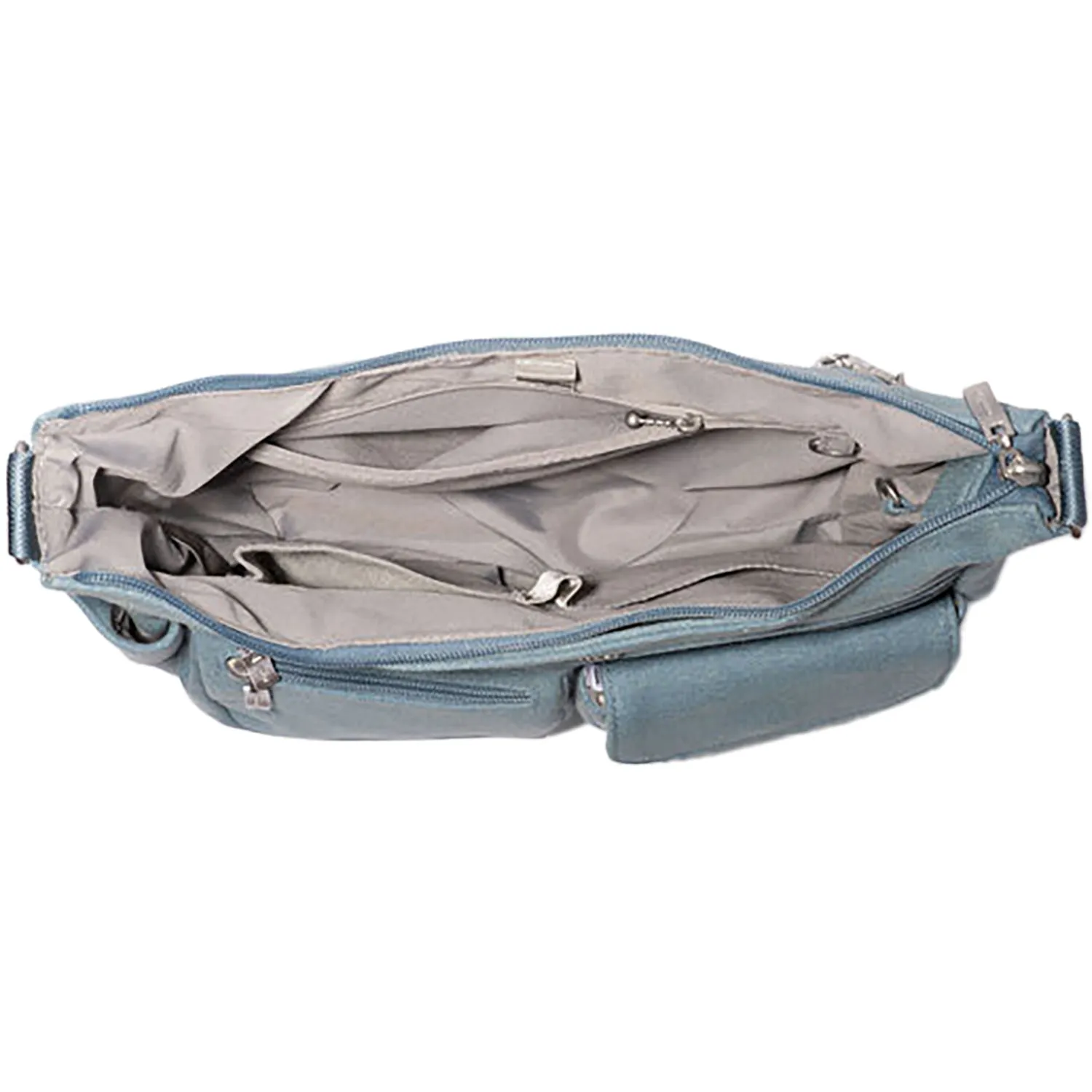 Baggallini Modern Everywhere Bag Light Indigo Denim