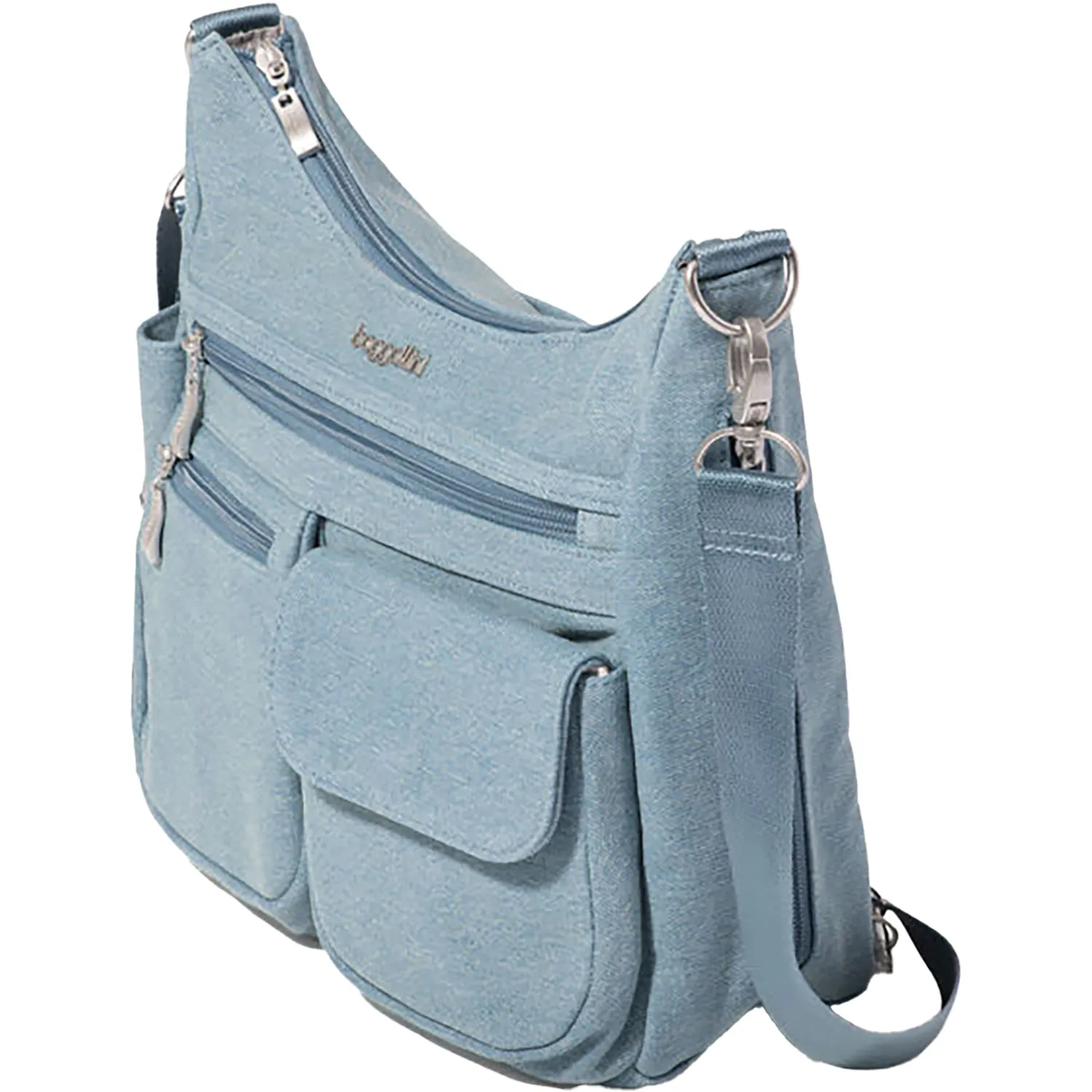 Baggallini Modern Everywhere Bag Light Indigo Denim