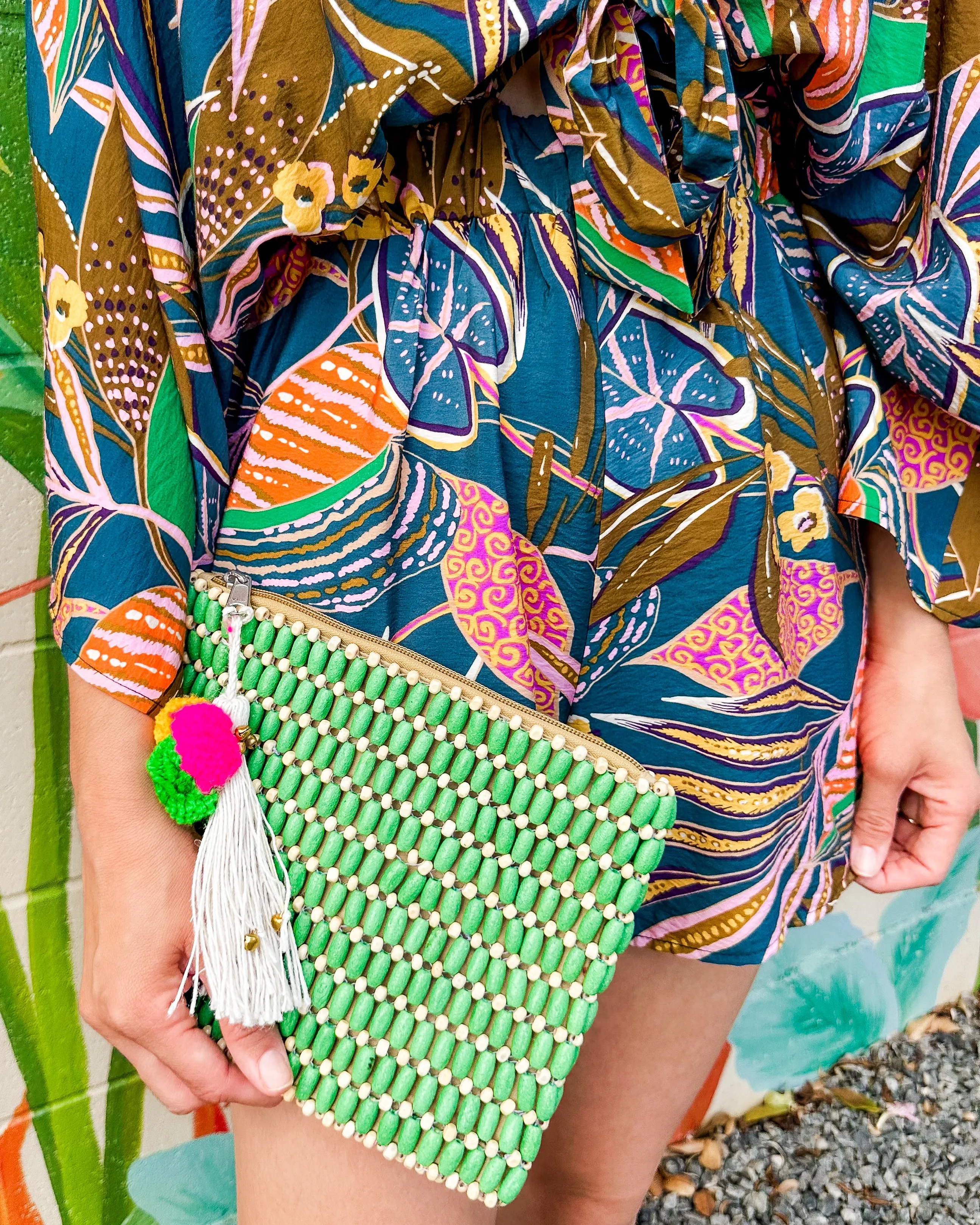 Bali Pouch - Green