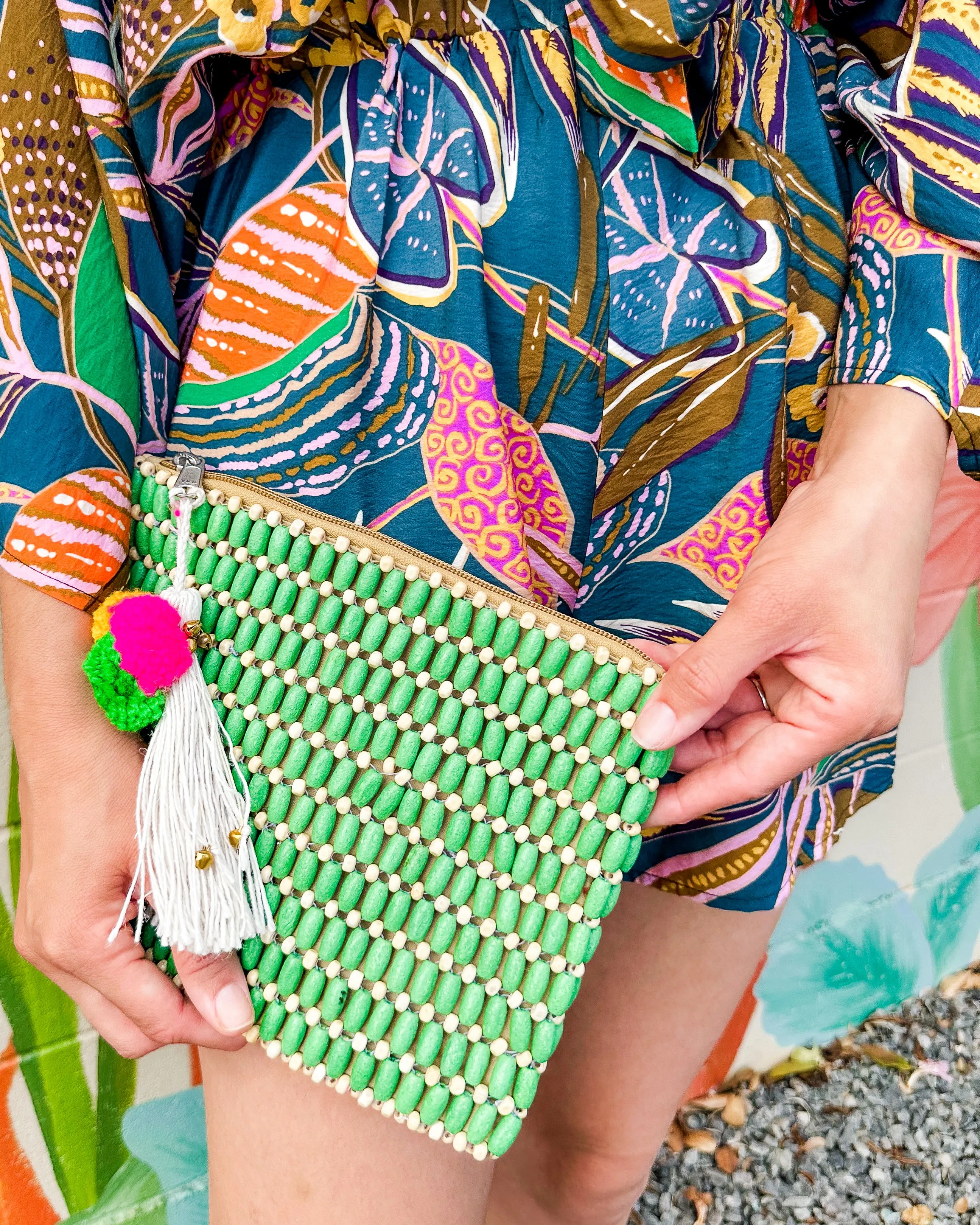Bali Pouch - Green