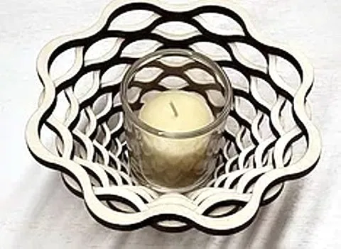 Baltic by Design Votive - Basket
