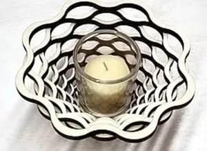 Baltic by Design Votive - Basket