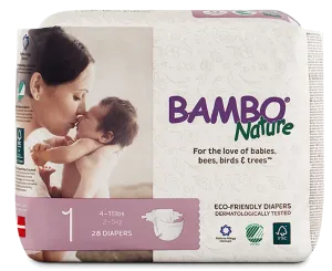 Bambo Nature Dream Diapers (Size 1)