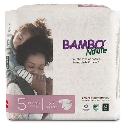 Bambo Nature Dream Diapers (Size 5)