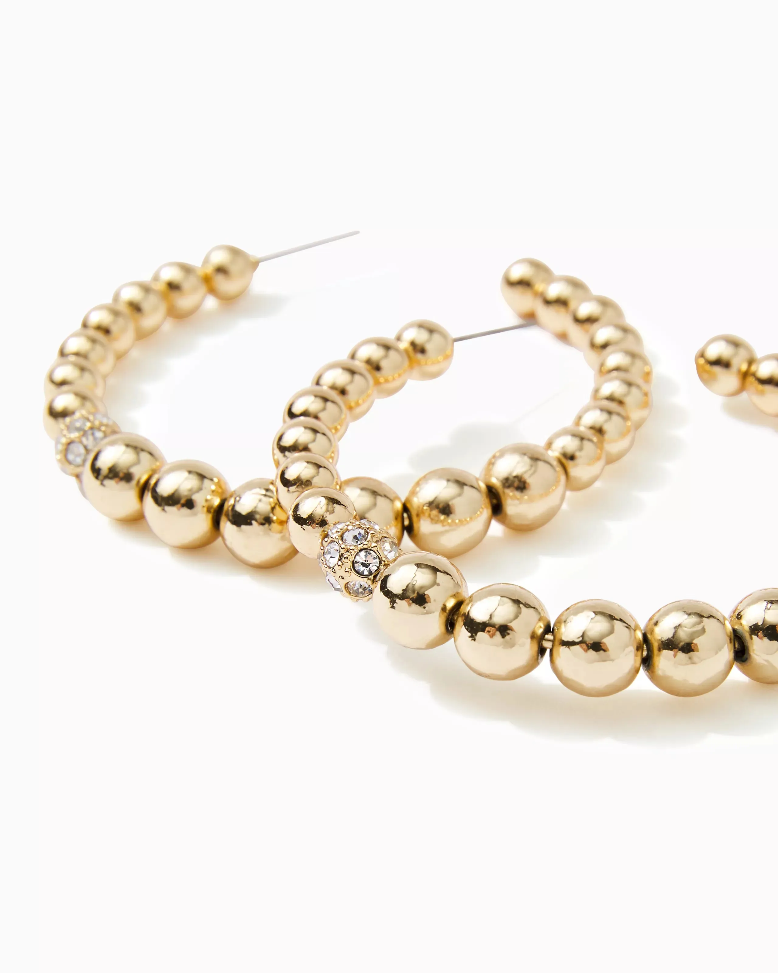BATEAU GOLD METALLIC HOOP