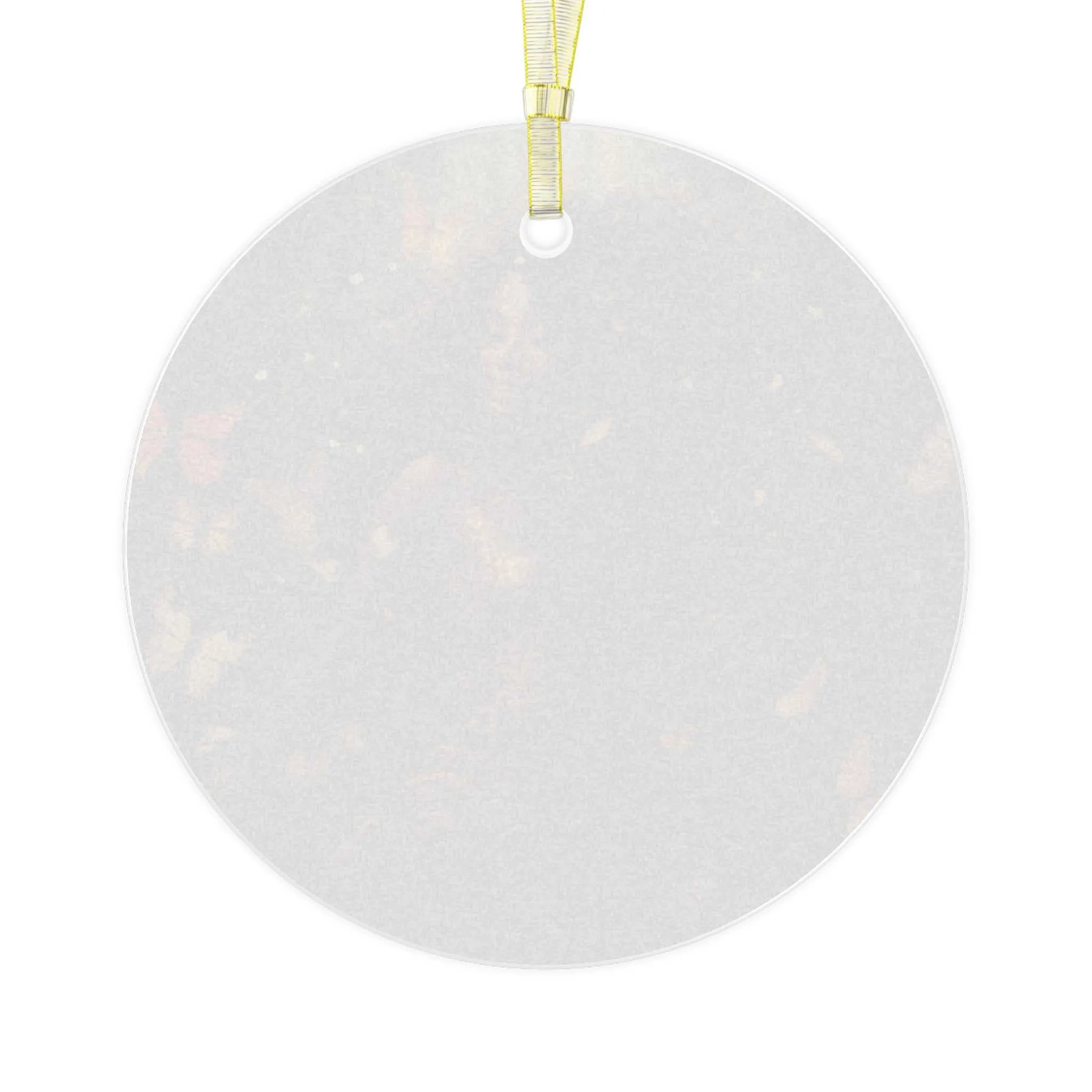 Beautiful Woman Glass Ornament