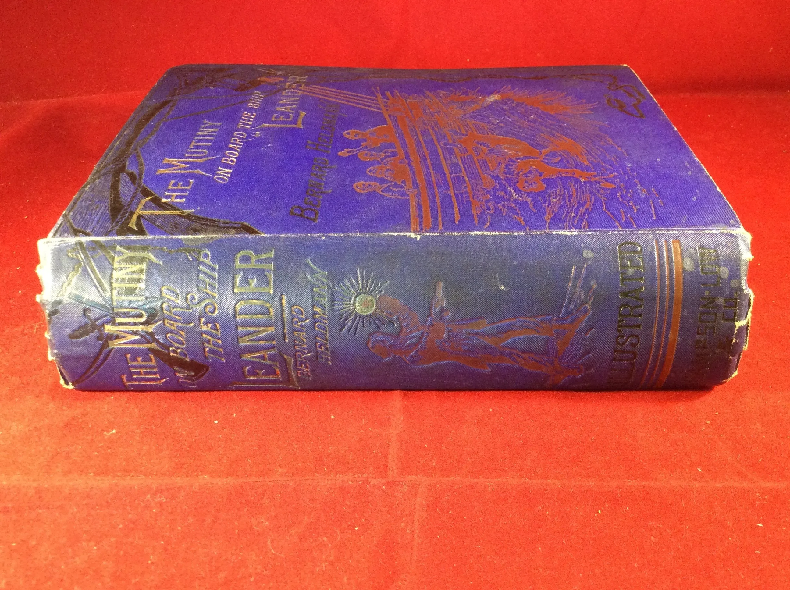 Bernard Heldmann, The Mutiny on Board the "Ship Leander", Sampson Low & Co., Undated, New & Cheaper Edition.