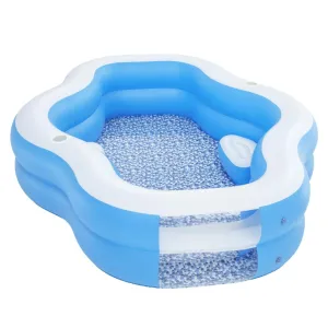 Bestway 8'10" X 6'6" X 20"/2.70M X 1.98M X 51CM Splashview Family Pool (Contents:1 pool,repair patch)