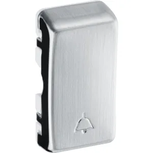BG RRBELLBS Nexus Grid Rocker Embossed (BELL SYMBOL) - Brushed Steel