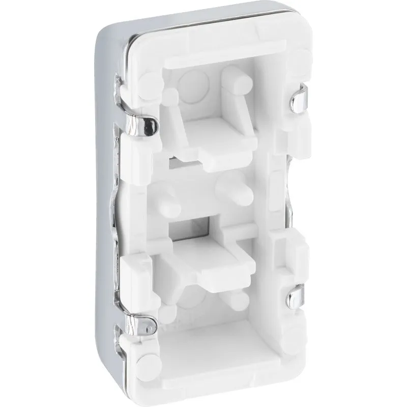 BG RROVPC Nexus Grid Rocker Embossed (OVEN) - Polished Chrome