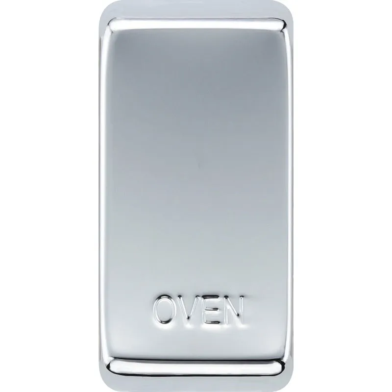BG RROVPC Nexus Grid Rocker Embossed (OVEN) - Polished Chrome