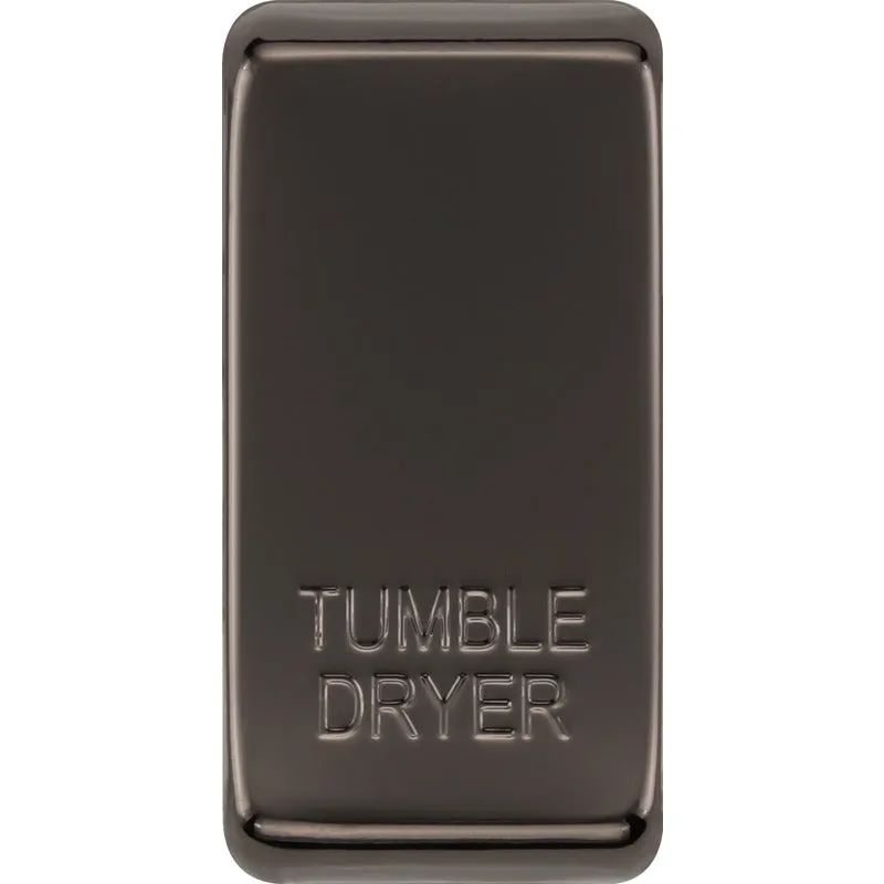 BG RRTDBN Nexus Grid Rocker Embossed (TUMBLE DRYER) - Black Nickel