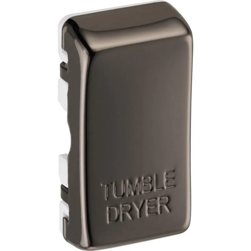 BG RRTDBN Nexus Grid Rocker Embossed (TUMBLE DRYER) - Black Nickel