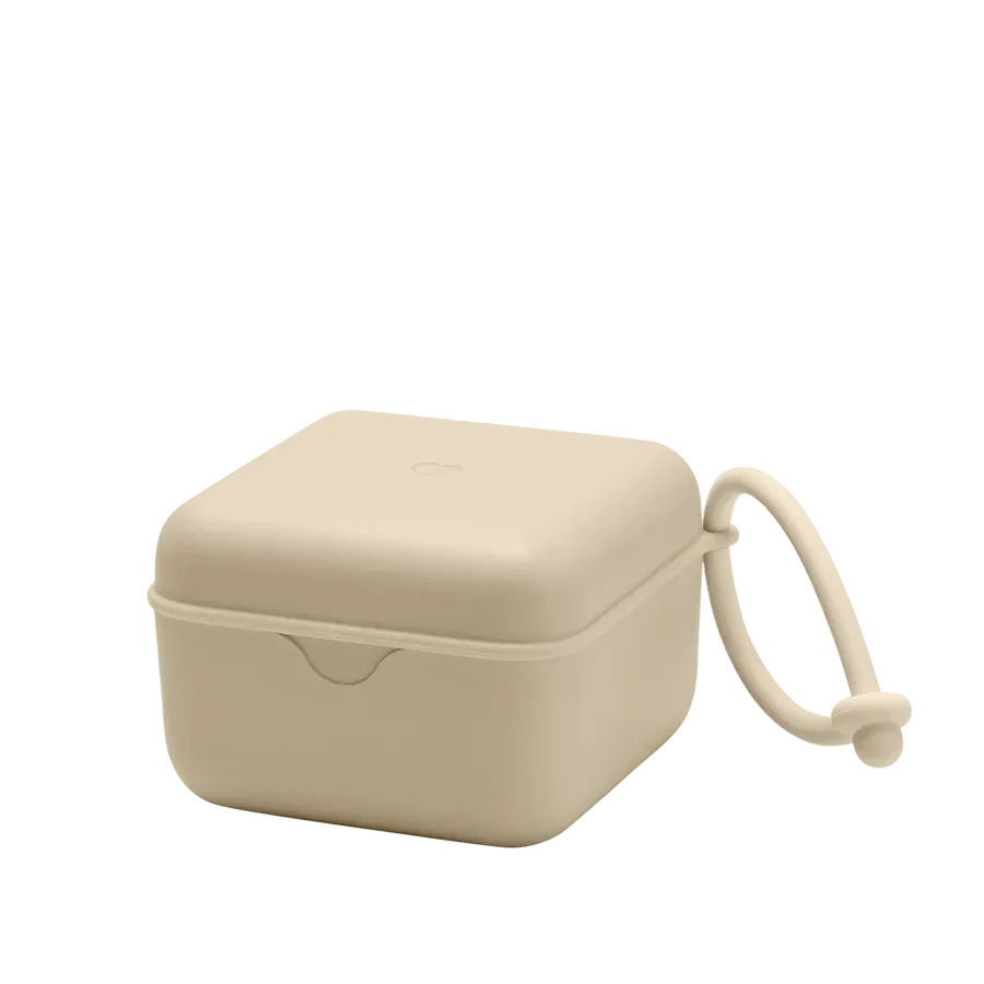 BIBS Paci Pod Pacifier Box - Vanilla