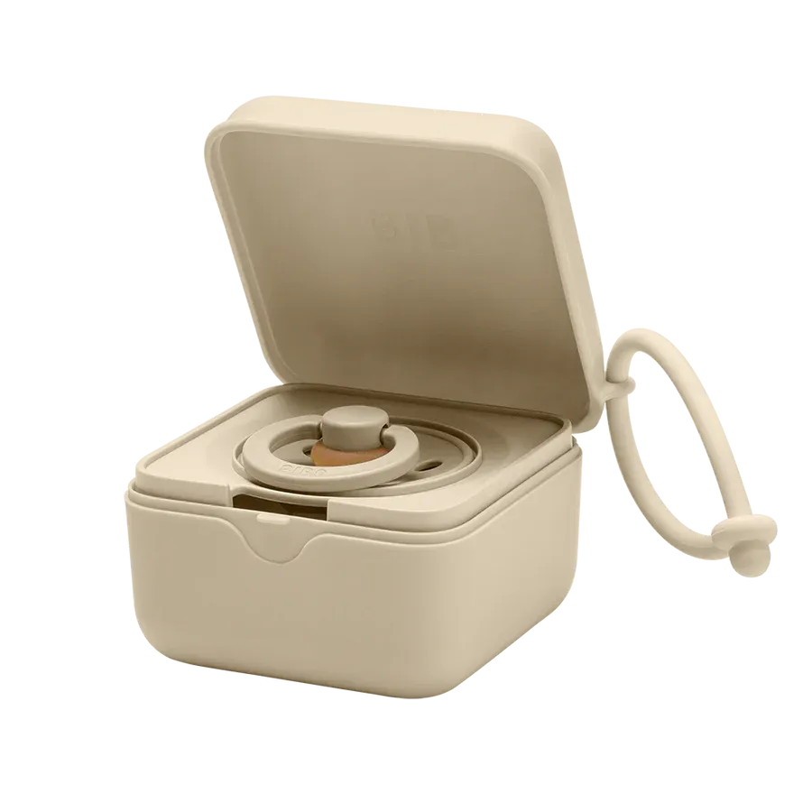 BIBS Paci Pod Pacifier Box - Vanilla