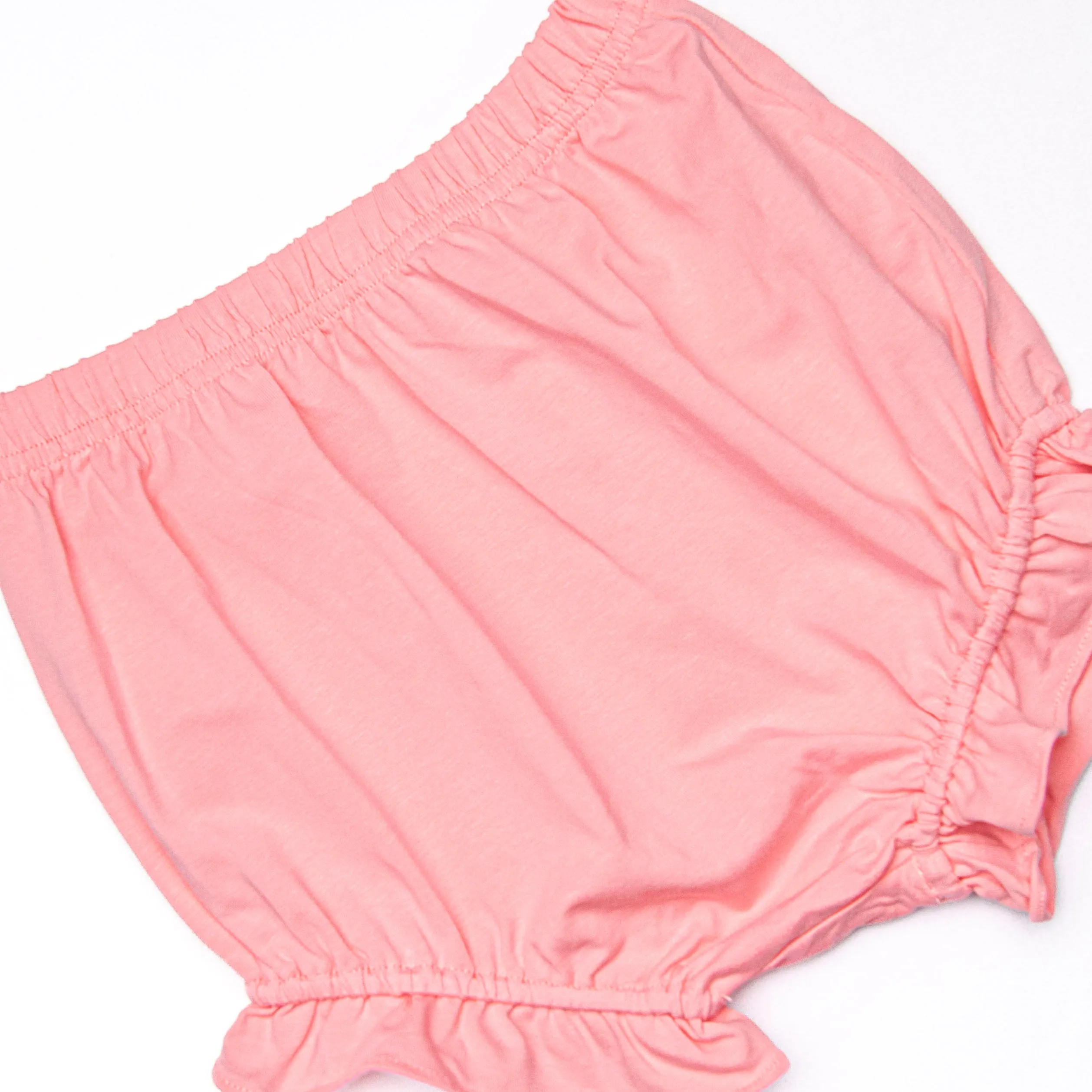 Bibsy Blooms Diaper Set, Pink