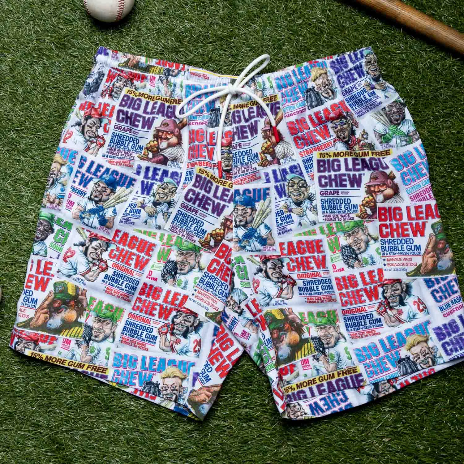 Big League Chew "Vintage Pouches" - Hybrid Shorts