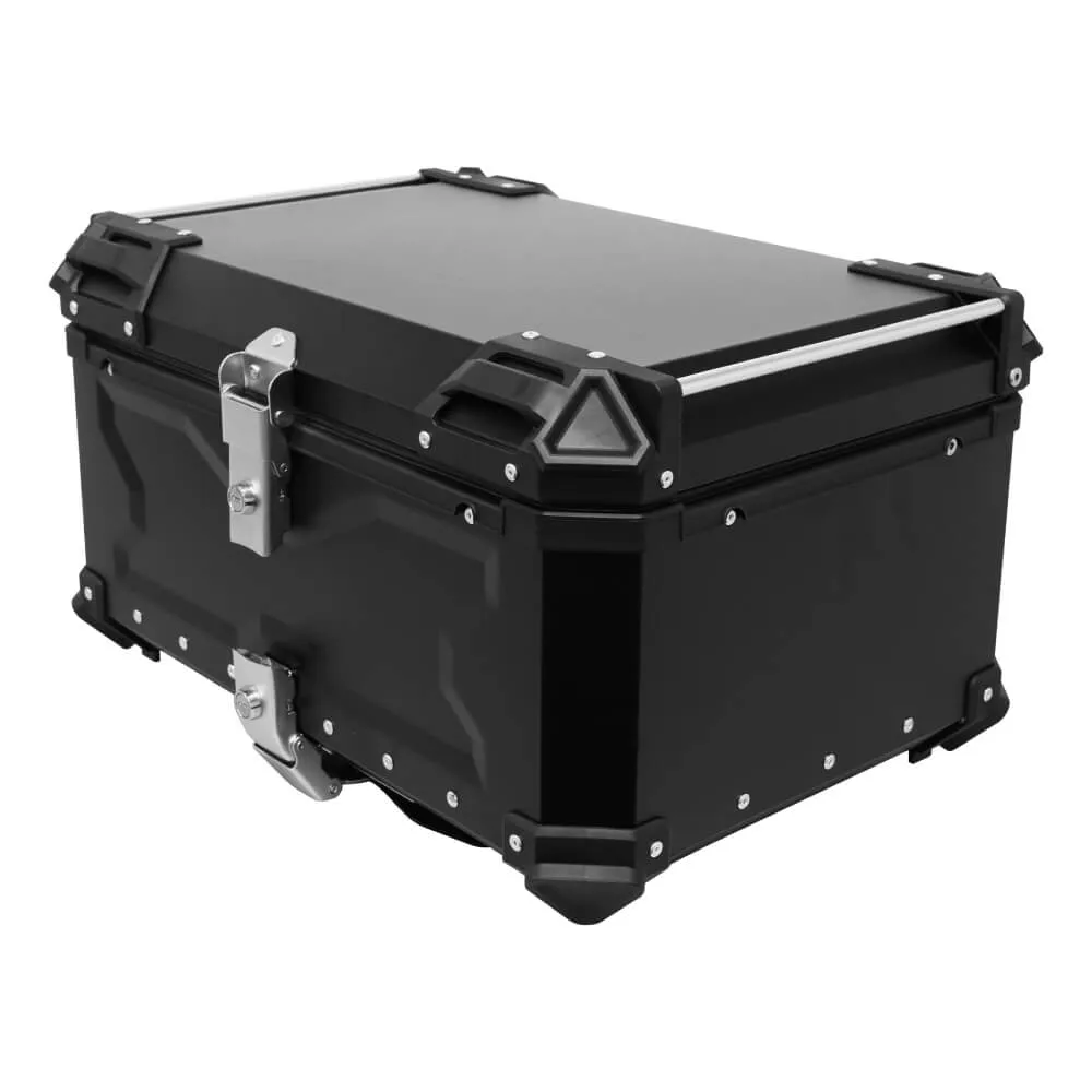 Bike It 65 Litre Rigid Aluminium Luggage Top Box