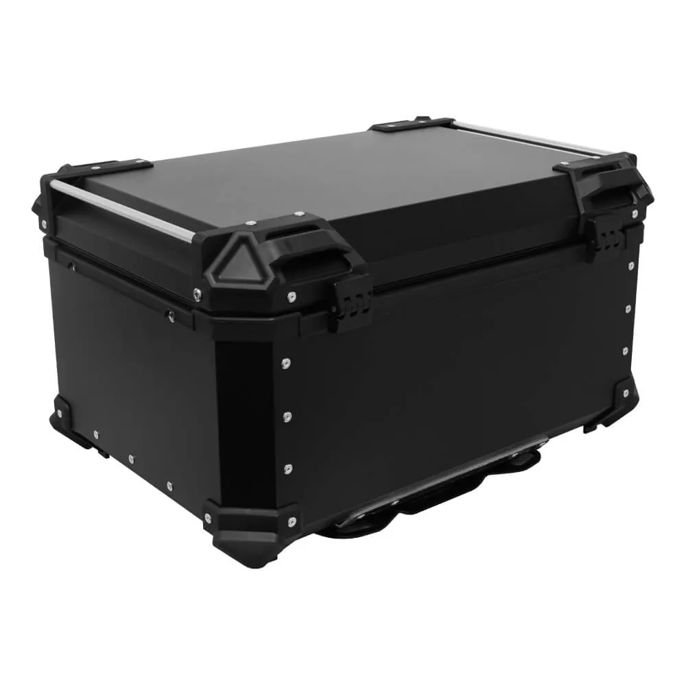 Bike It 65 Litre Rigid Aluminium Luggage Top Box