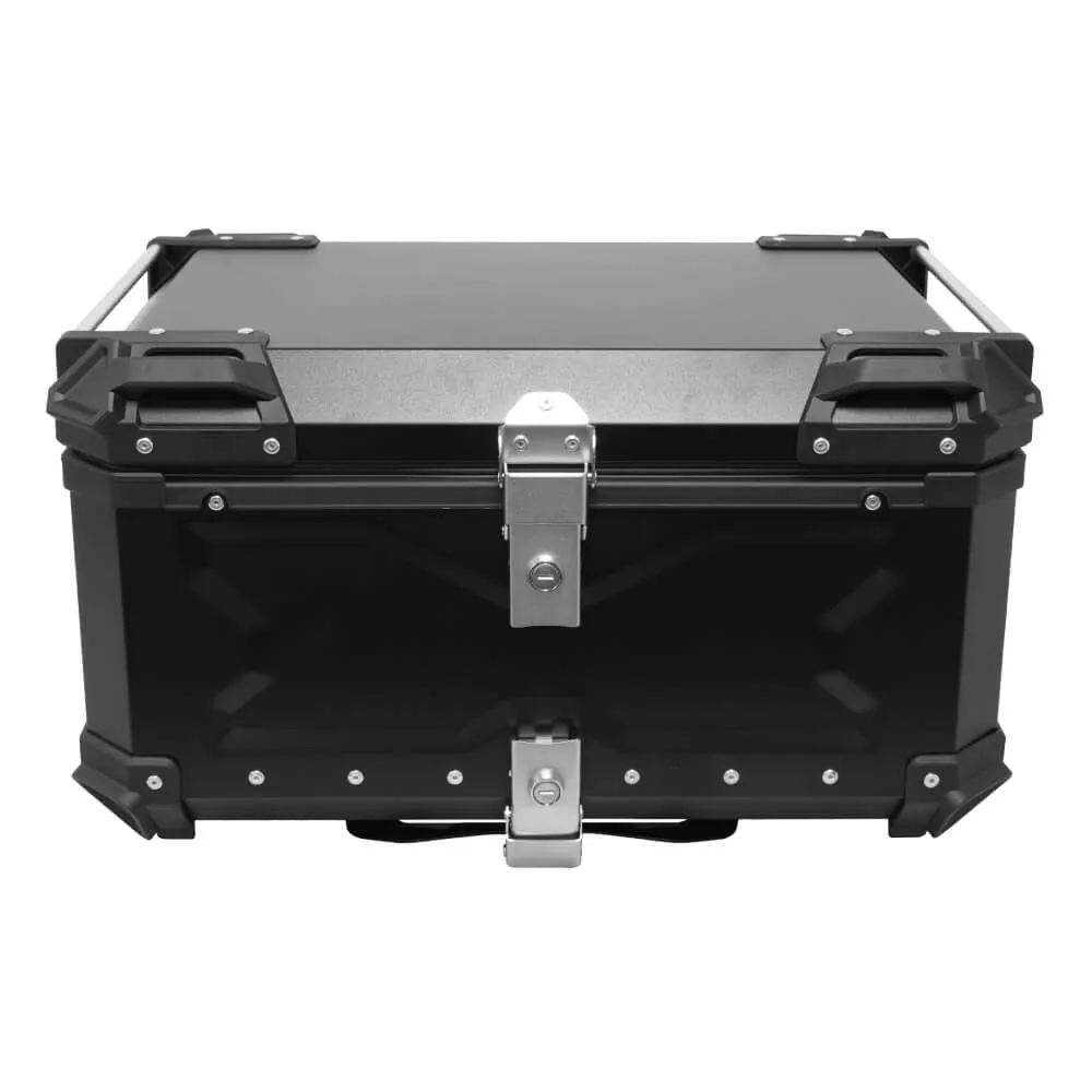 Bike It 65 Litre Rigid Aluminium Luggage Top Box