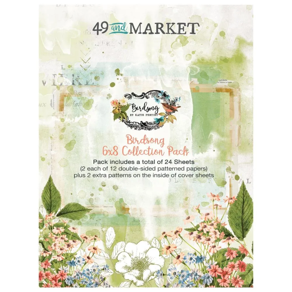 Birdsong - 6x8” Collection Pack 49 & Market BSK-29307