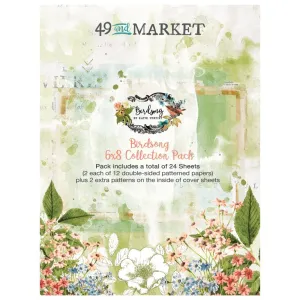 Birdsong - 6x8” Collection Pack 49 & Market BSK-29307