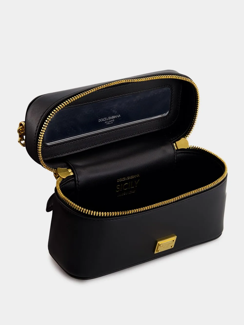 Black Sicily Crossbody Bag