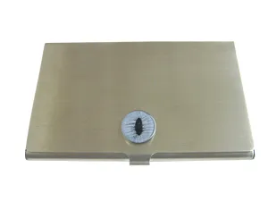 Blue Cat Eye Design Business Card Holder
