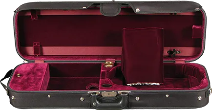 Bobelock 1003 Featherlite Oblong Suspension Violin Case with Velvet Interior