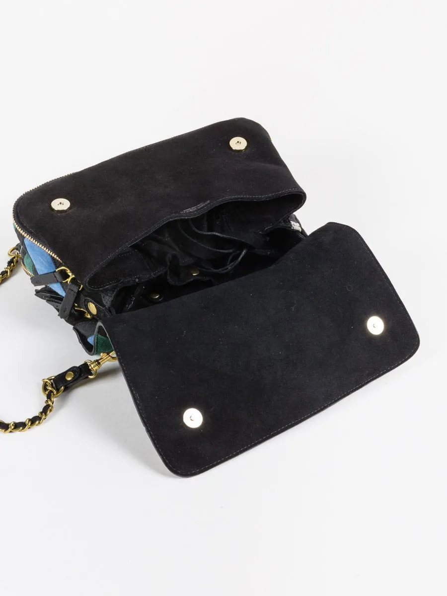 bobi shoulder bag - zig zag