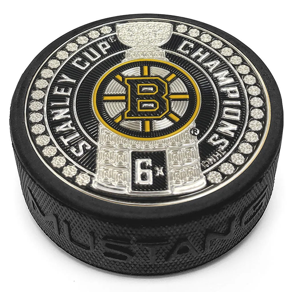 Boston Bruins Puck - Trimflexx Stanley Cup Dynasty