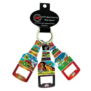 Bottle Opener 3pcs Bunch Road Sign