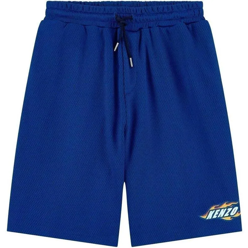 Boys Navy Mesh Fabian  Shorts