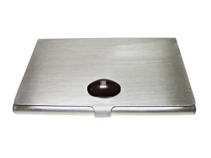 Brown Football Sports Business Card Holder