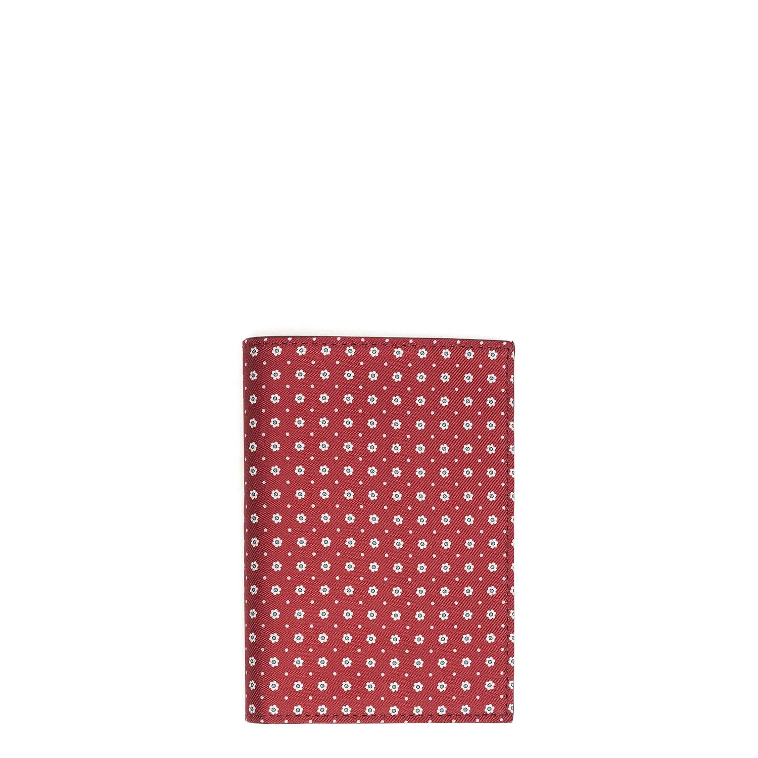 BURGUNDY VERTICAL WALLET