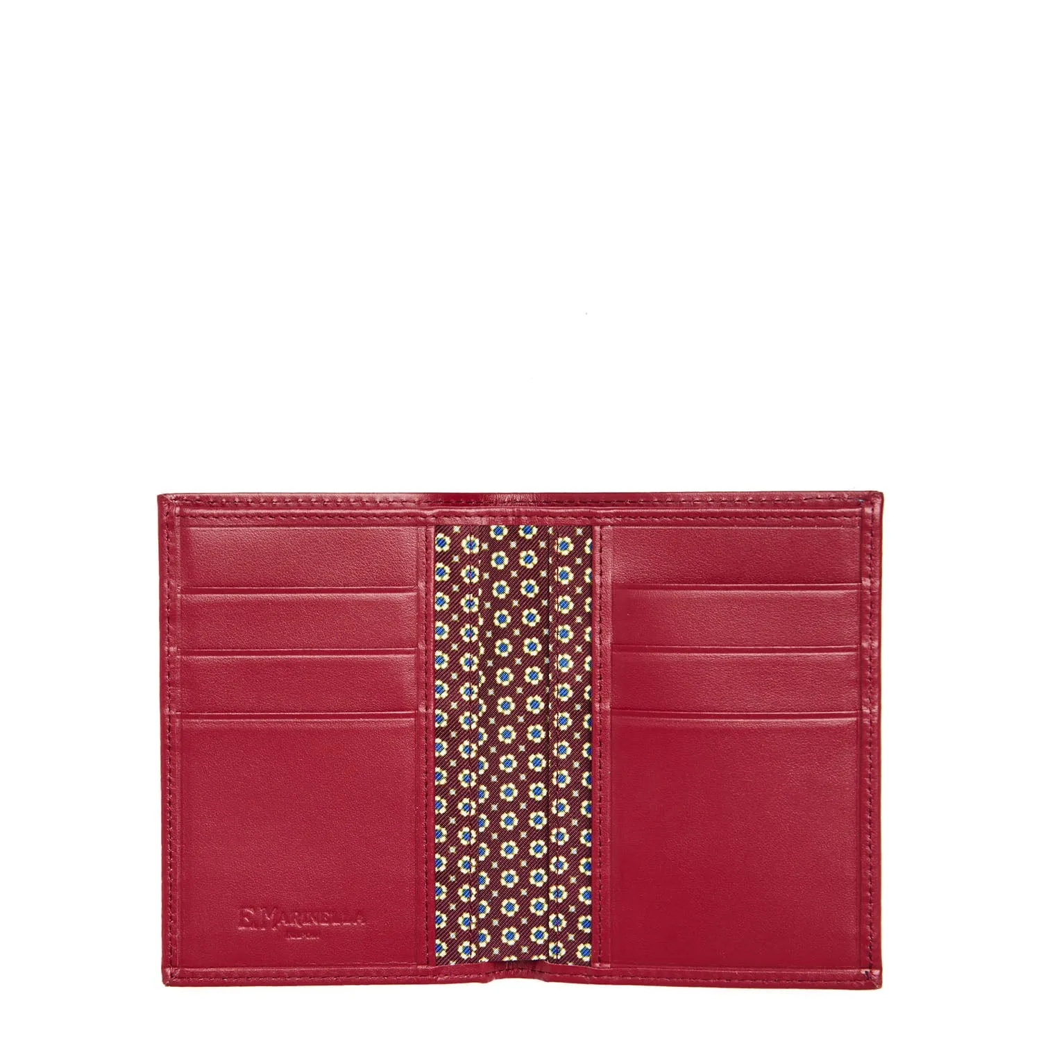 BURGUNDY VERTICAL WALLET