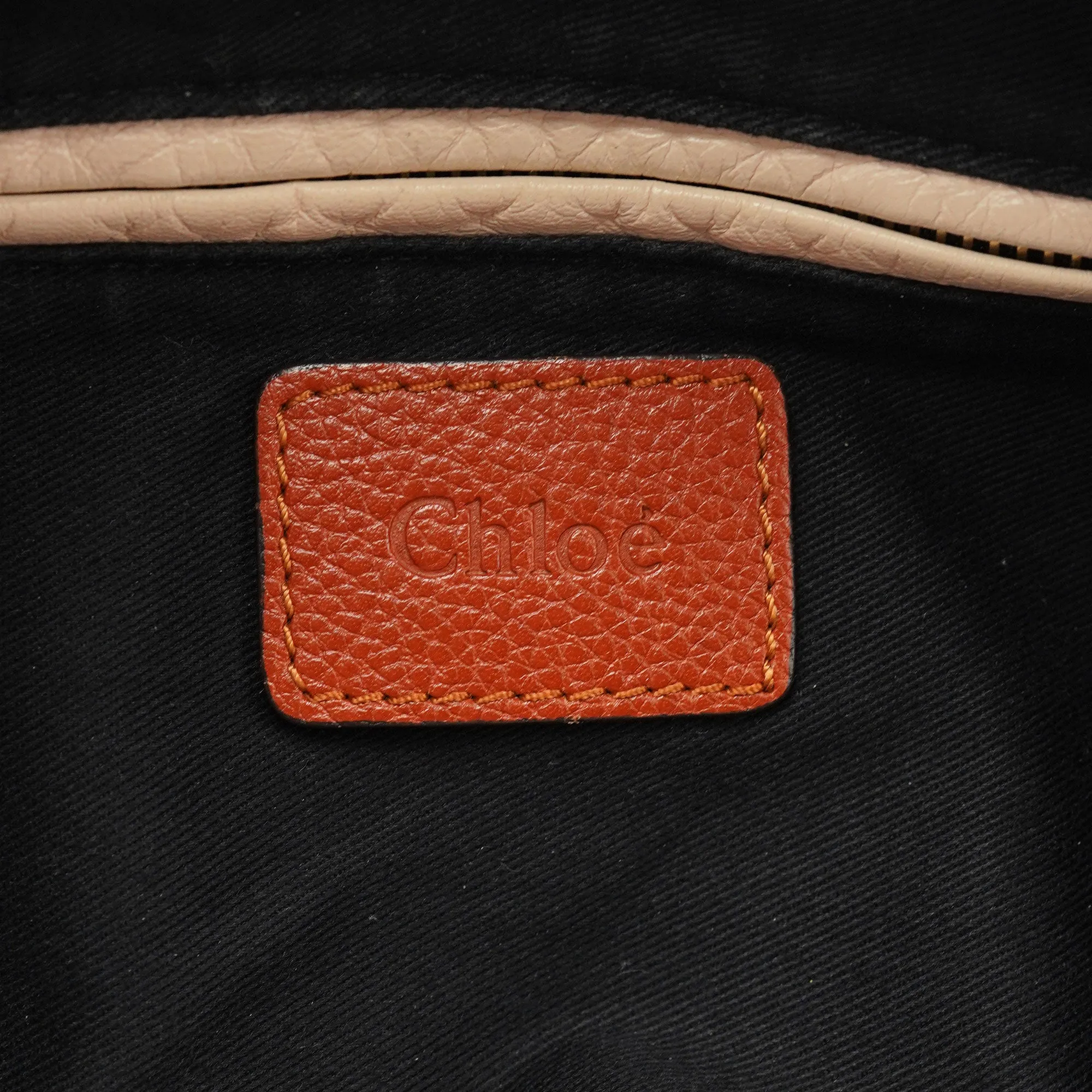 Burnt Orange Leather Paraty 2-Way Shoulder Bag