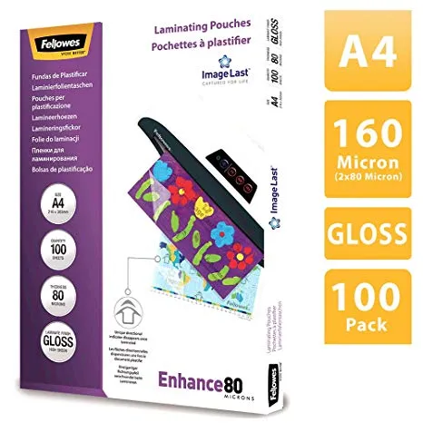 Busta per Plastificatrice Fellowes A4 - 100 pezzi