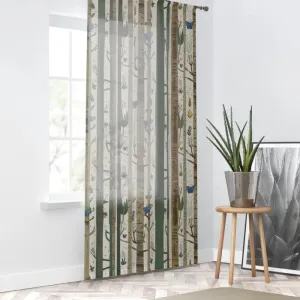 Butterfly Curtains with Natures Elegance Charm