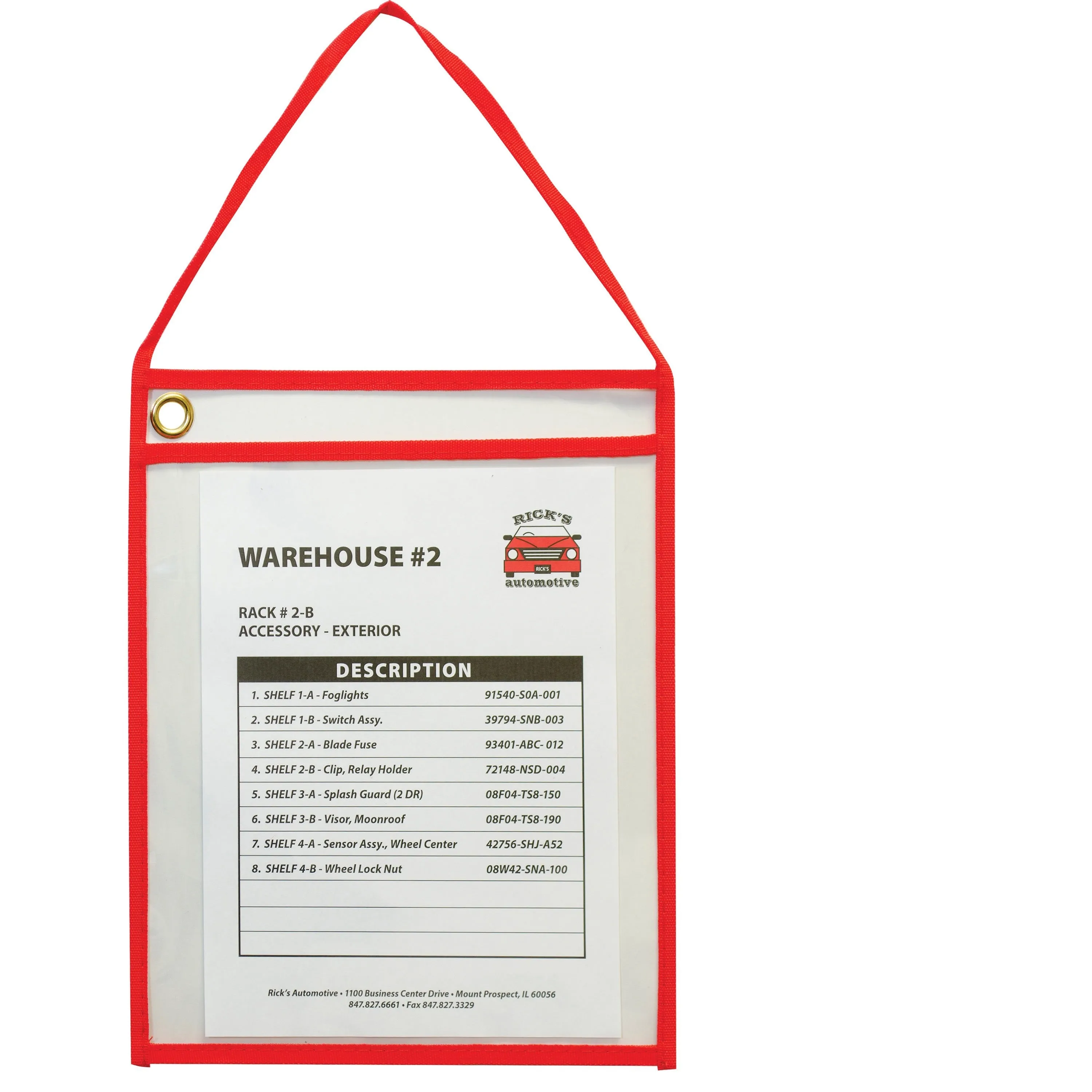 C-Line Hanging Strap Shop Ticket Holder