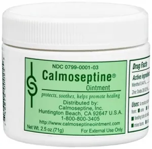 Calmoseptine Ointment - 2.5 Oz Jar Each (Pack of 3)