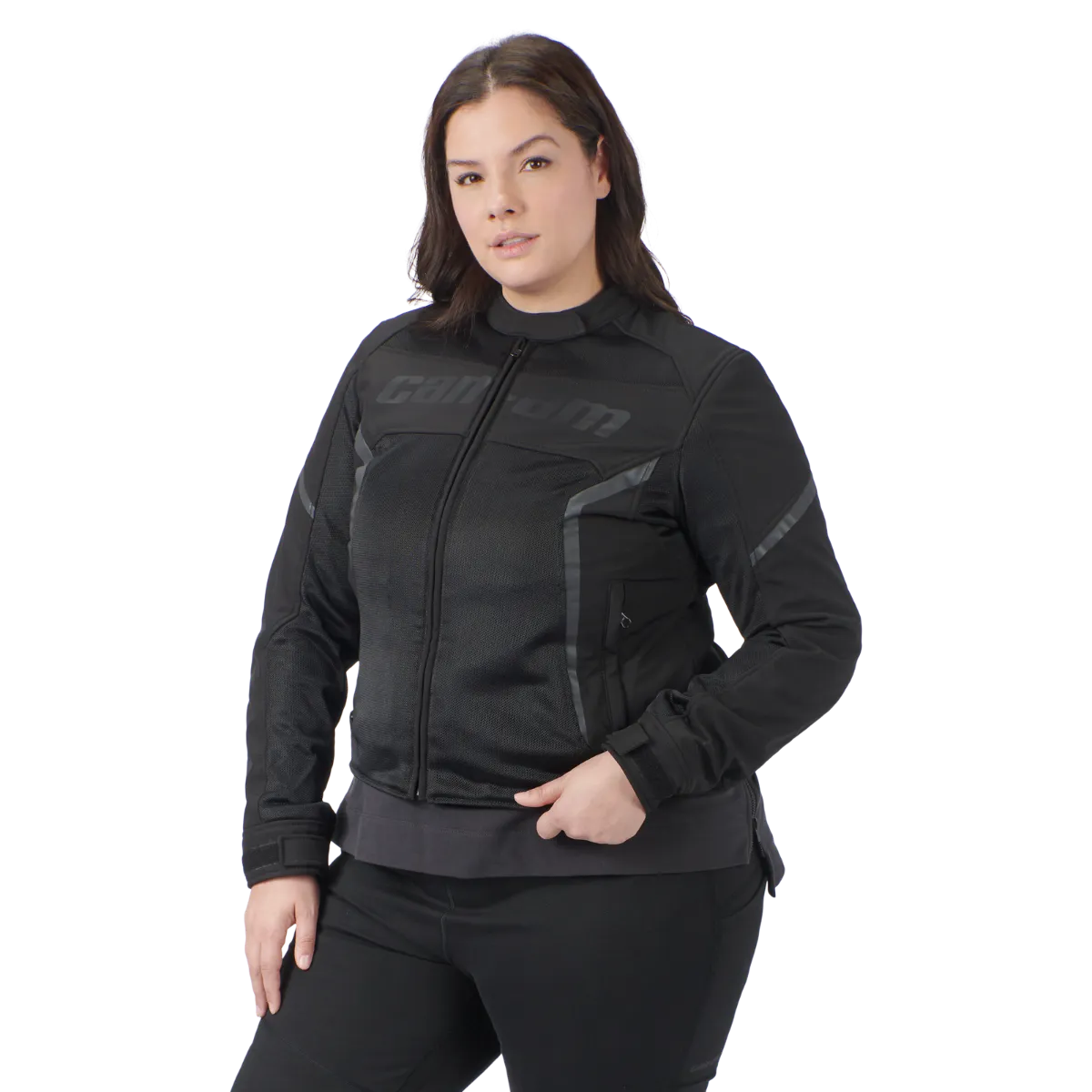 Can-Am Women's Tuli Mesh Plus Size Jacket