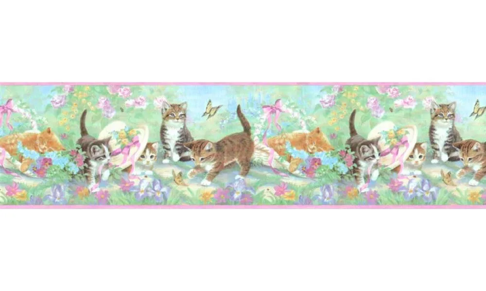Cats B10102 Wallpaper Border