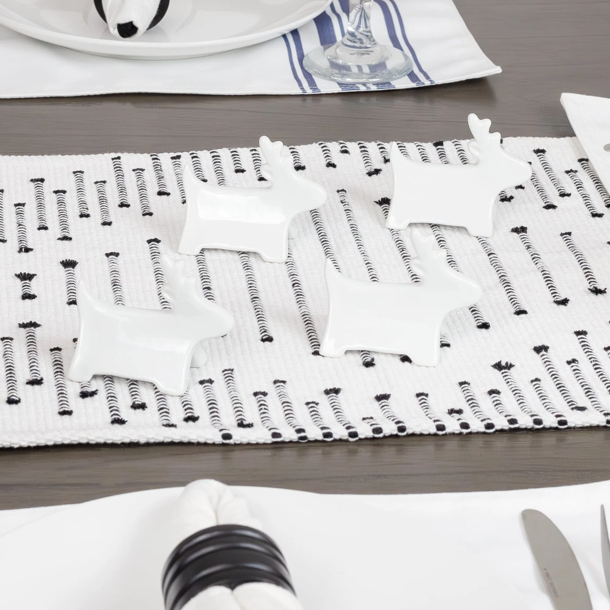 Ceramic Reusable Place Card Holders, Holiday-Themed
