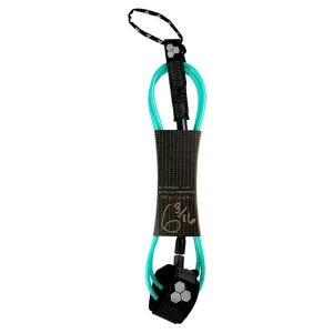 Channel Islands Dane Reynolds Comp Leash (6ft-Turquoise)