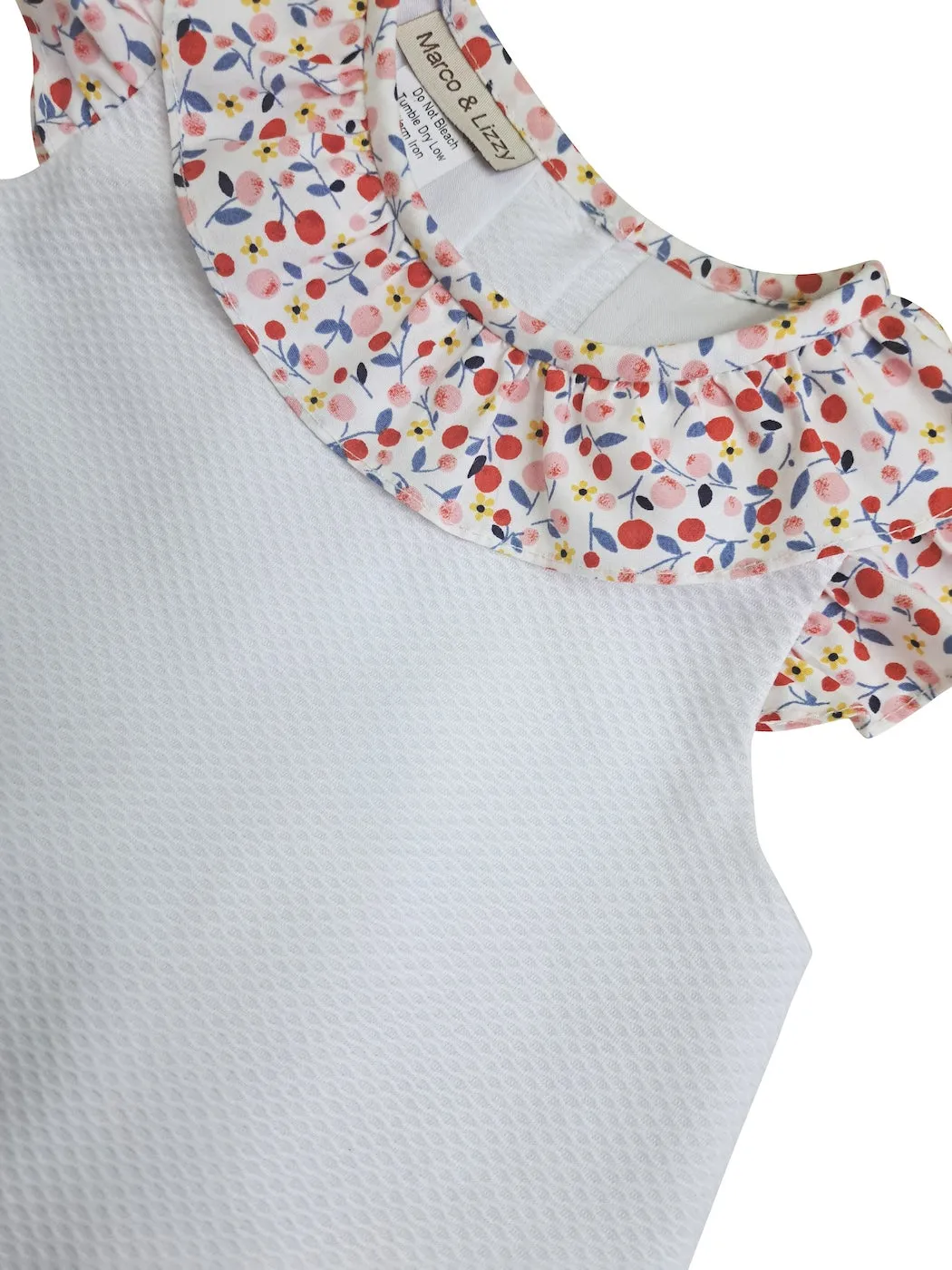 Cherries Applique Baby Girl's Bloomer Set
