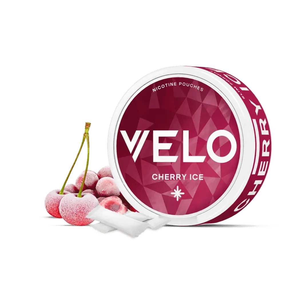 CHERRY ICE NICOTINE POUCHES BY VELO