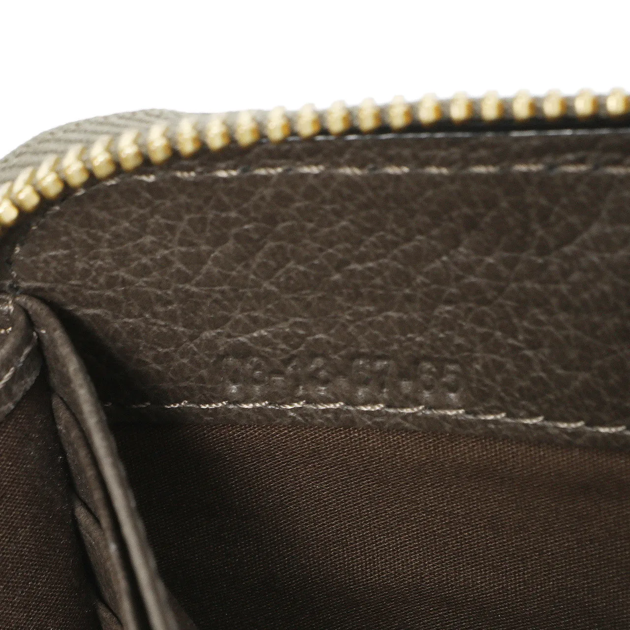 Chloe Rock Calfskin Paraty Long Zip Around Wallet
