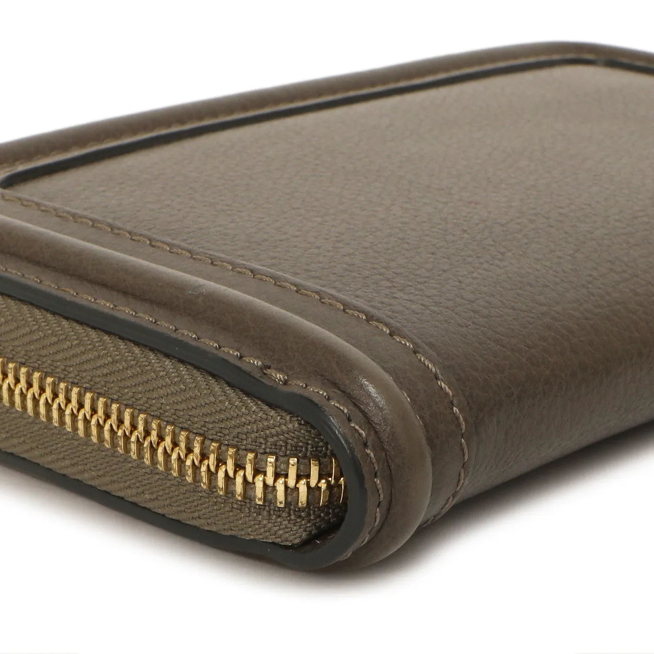 Chloe Rock Calfskin Paraty Long Zip Around Wallet