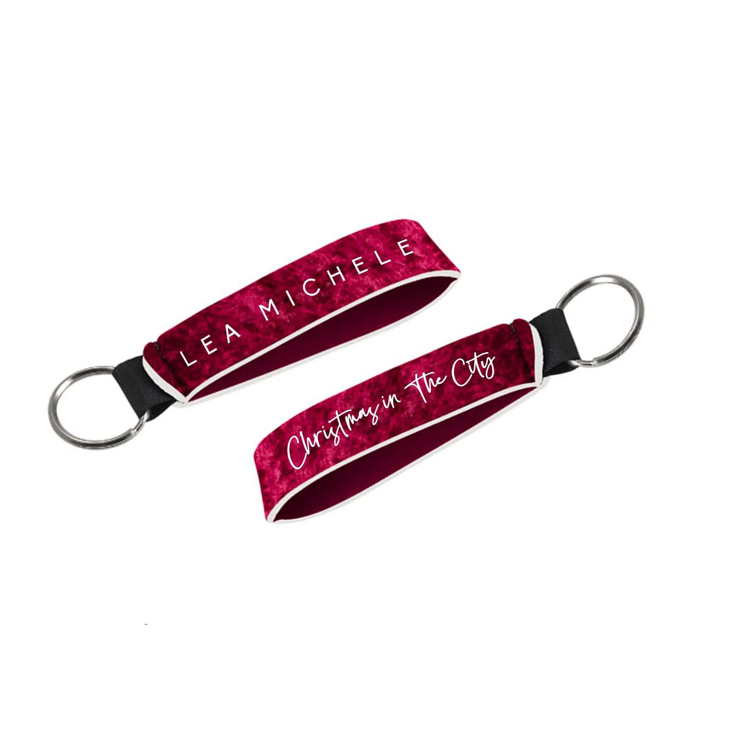 Christmas In The City Keyring